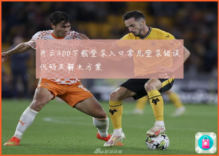 开云app下载登录入口常见登录错误代码及解决方案