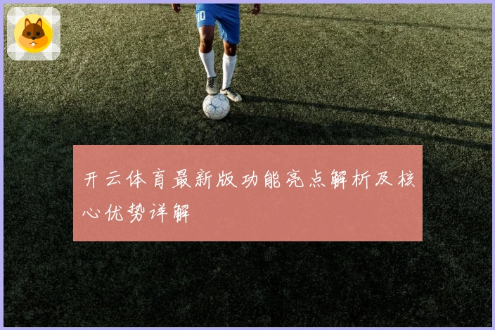开云体育最新版功能亮点解析及核心优势详解